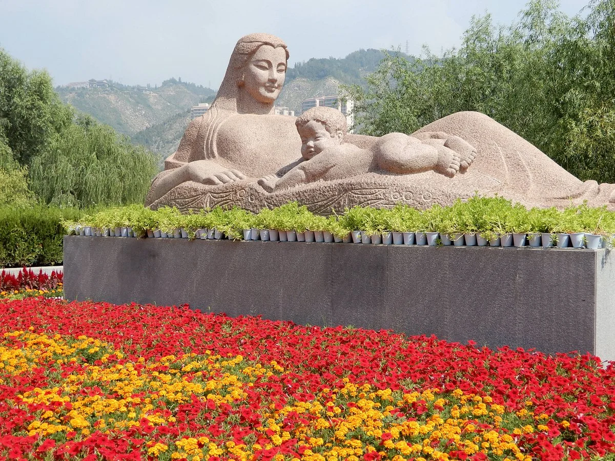 Binhe Park of Lanzhou