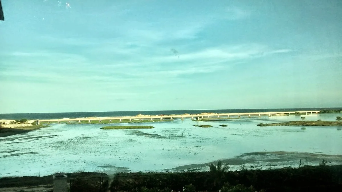 Adayar Broken Bridge