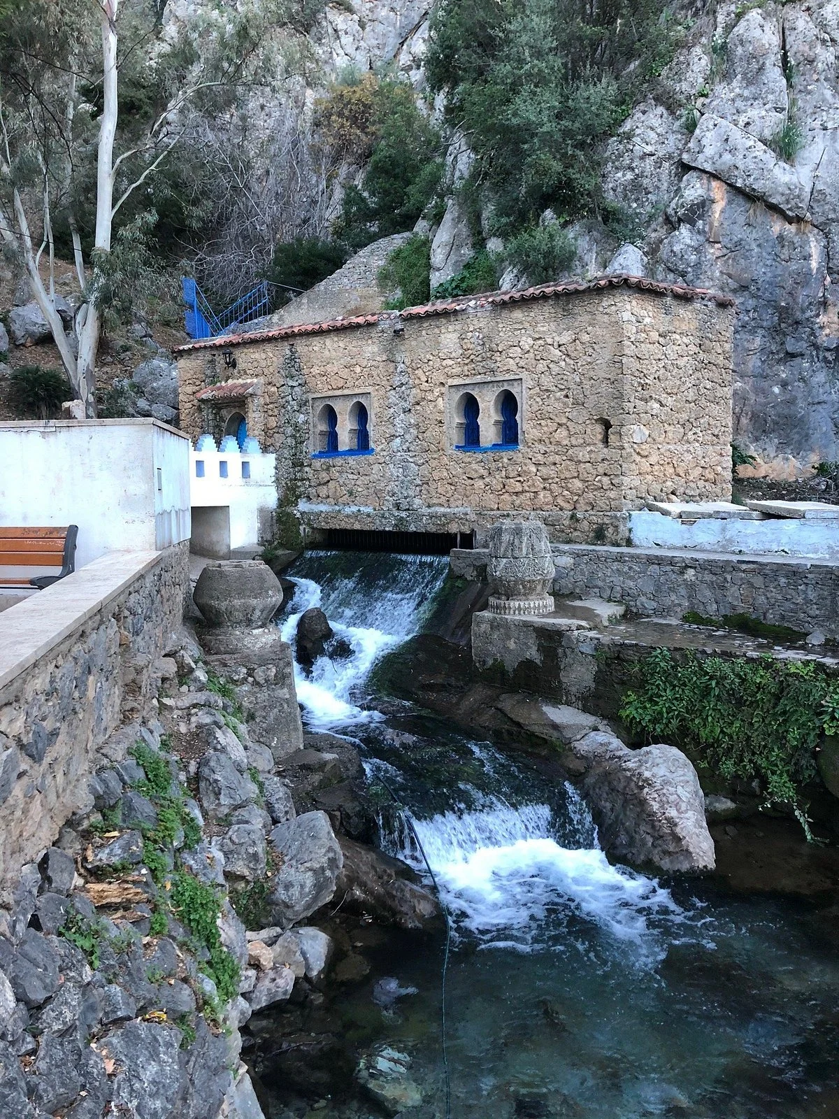 Ras El Maa Waterfall
