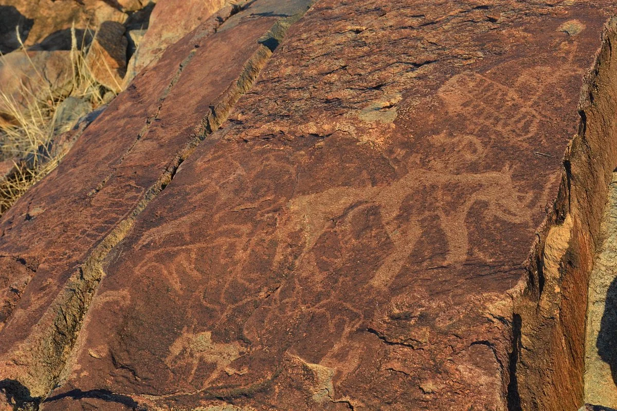 Rock Engravings at Peet Alberts Koppie