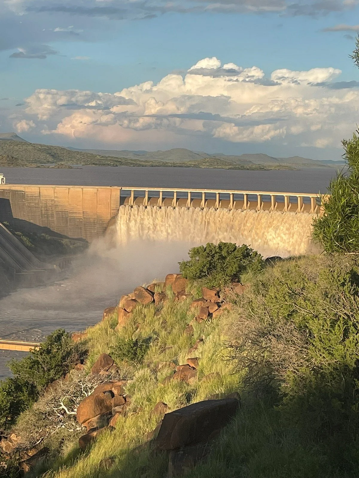 Gariep Dam Wall