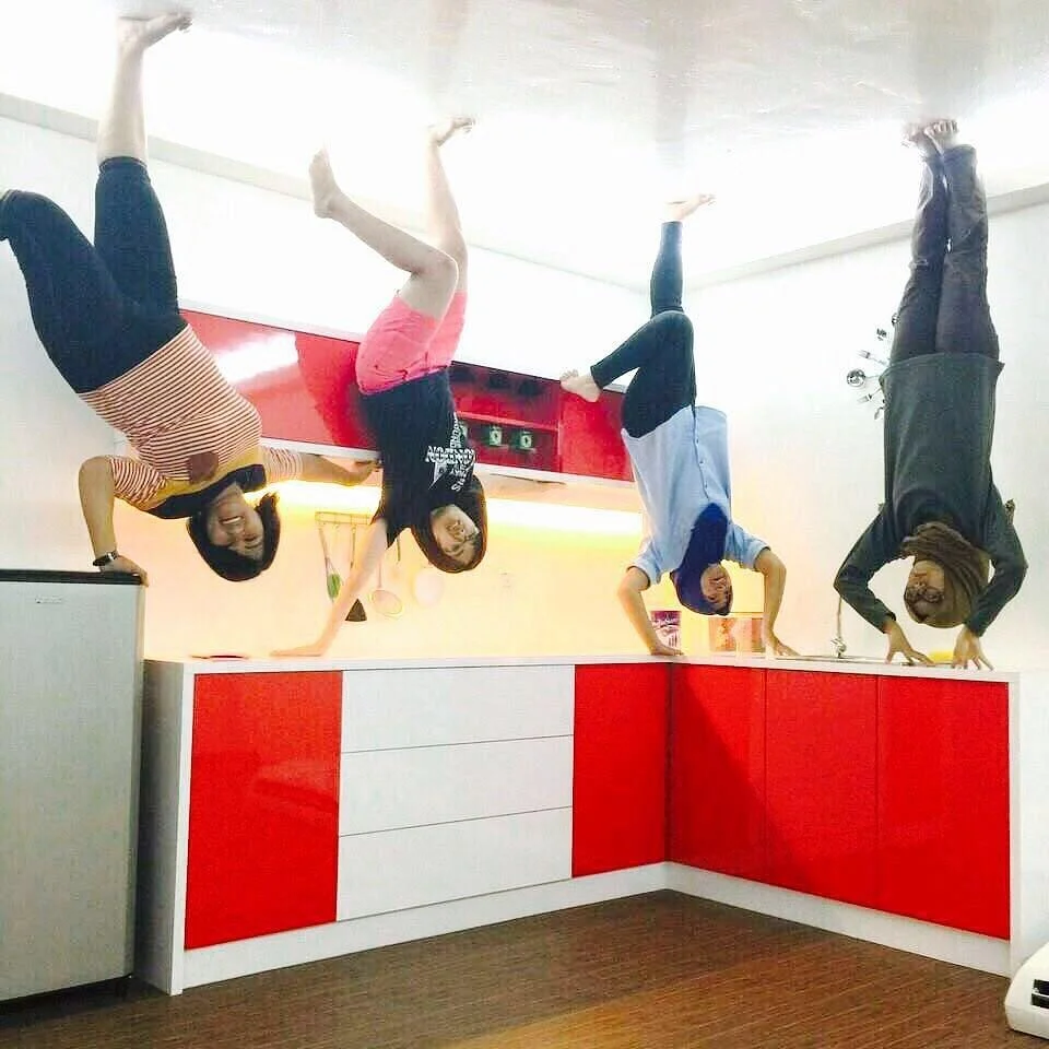 Upside Down Art Gallery