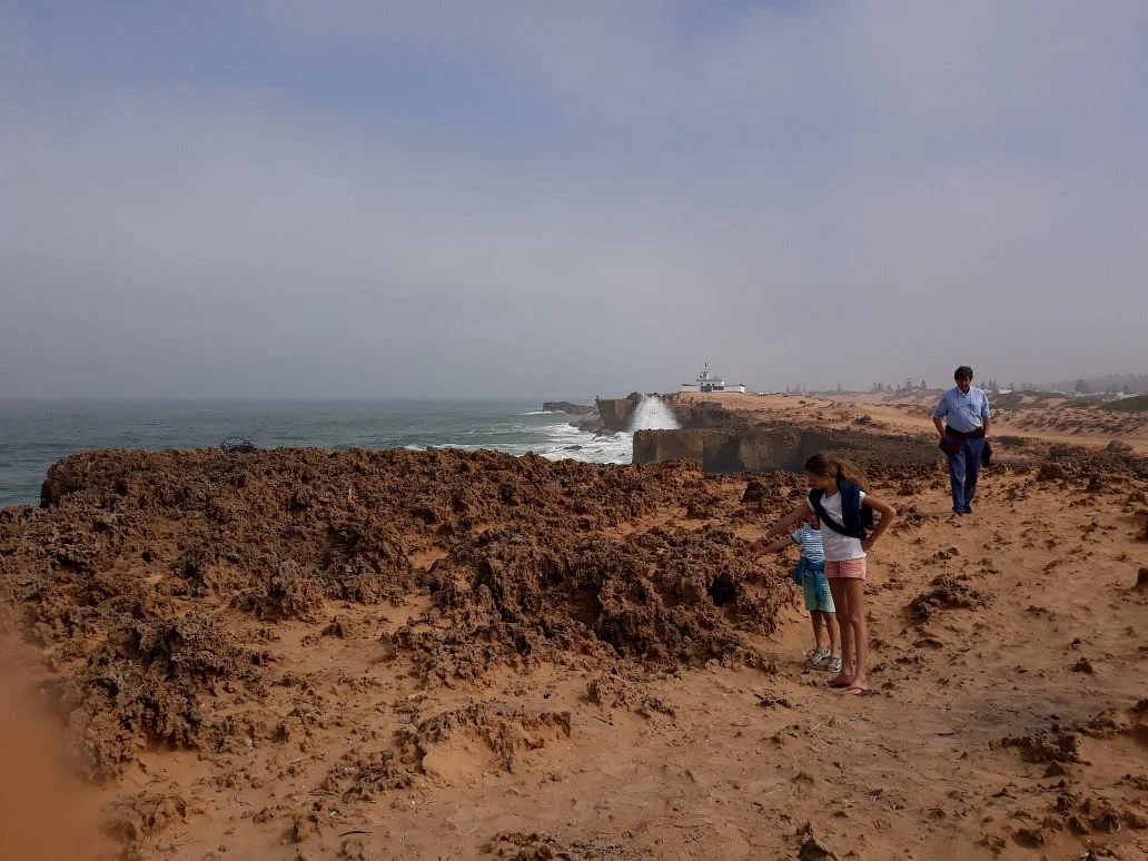 Les grottes de Oualidia