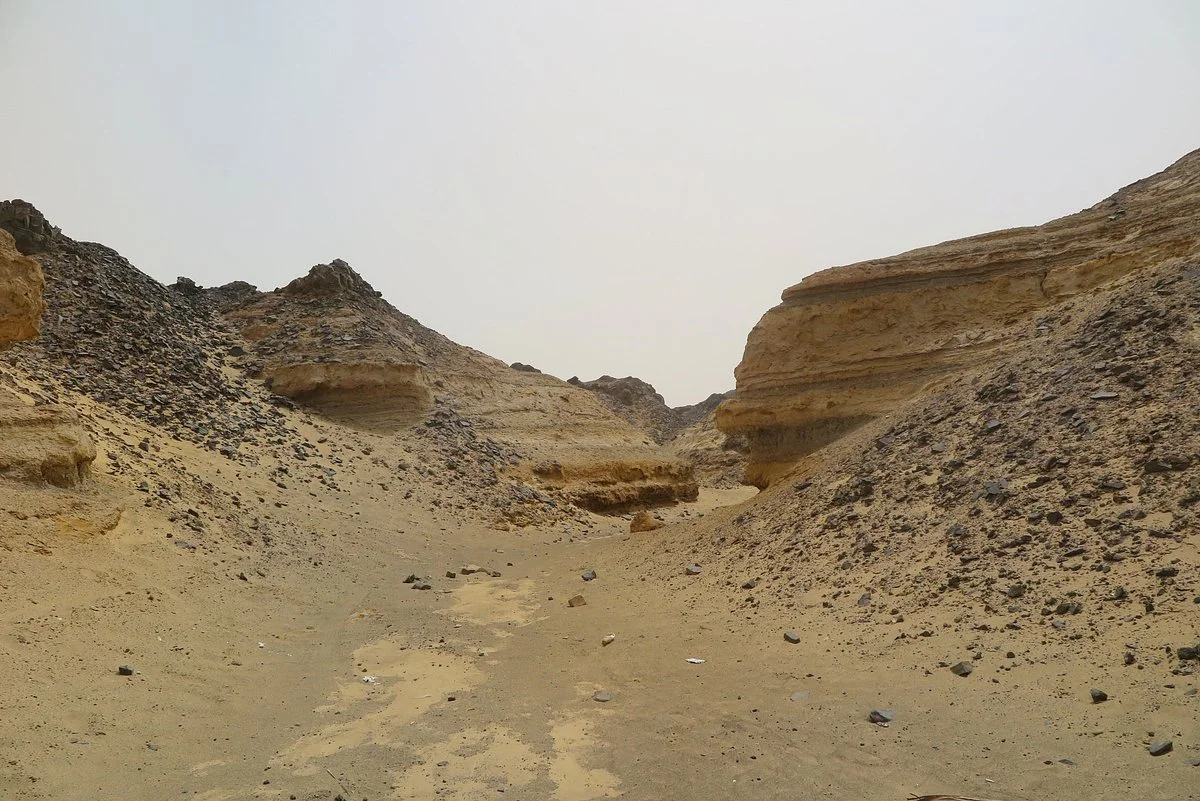 English Mountain Bahariya Oasis