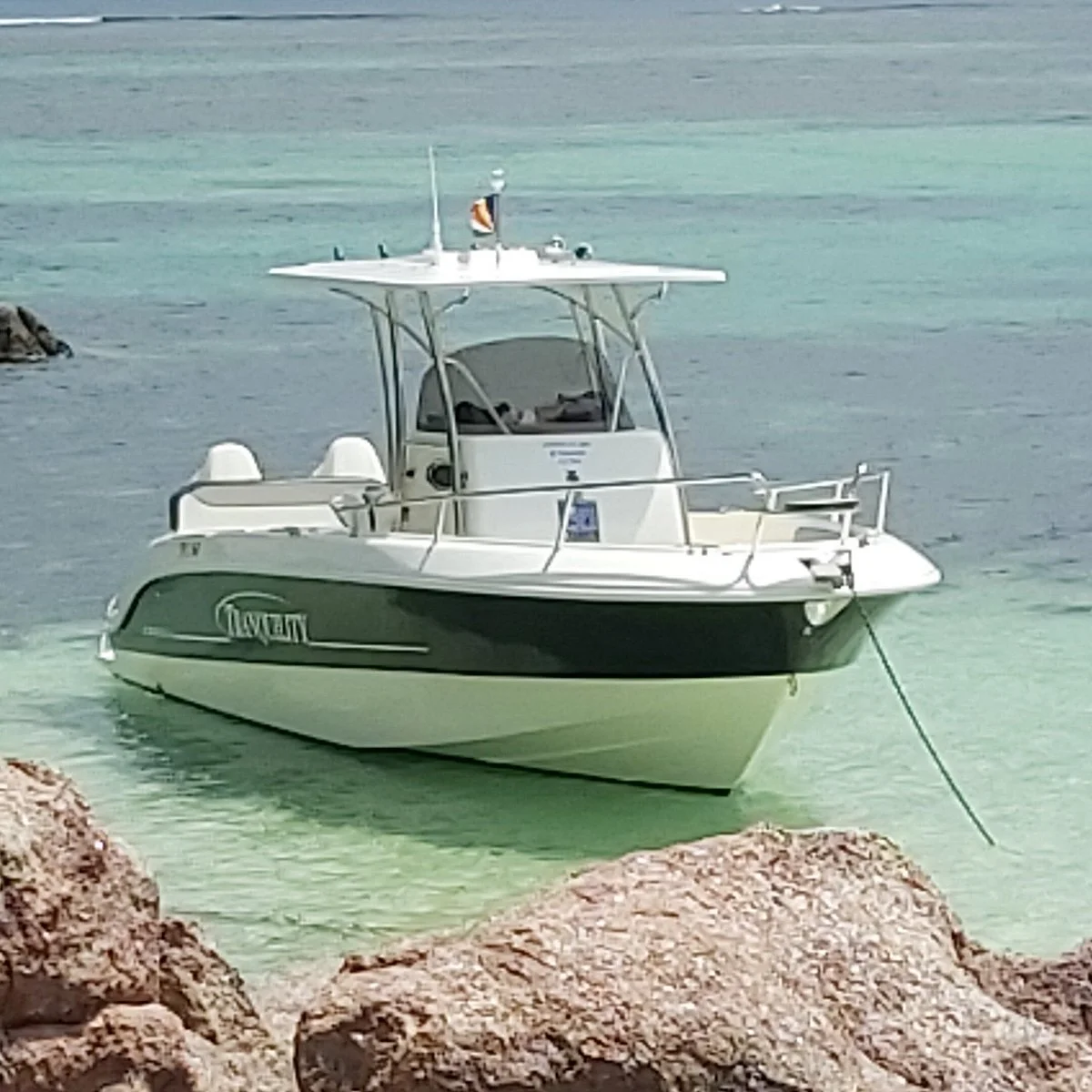 Tranquility boat charter