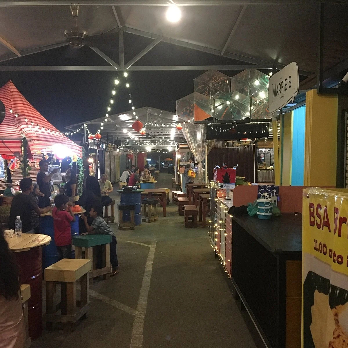 ASquare Container Night Market