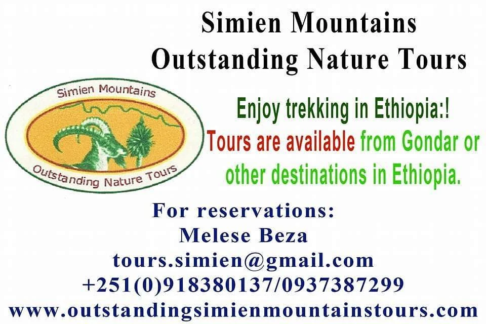 Simien Mountains Outstanding Nature Tours