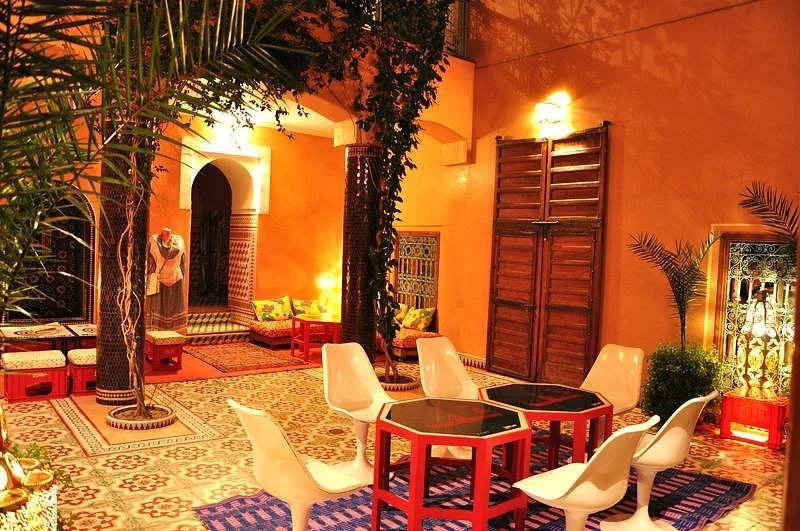 Tea room Riad Yima