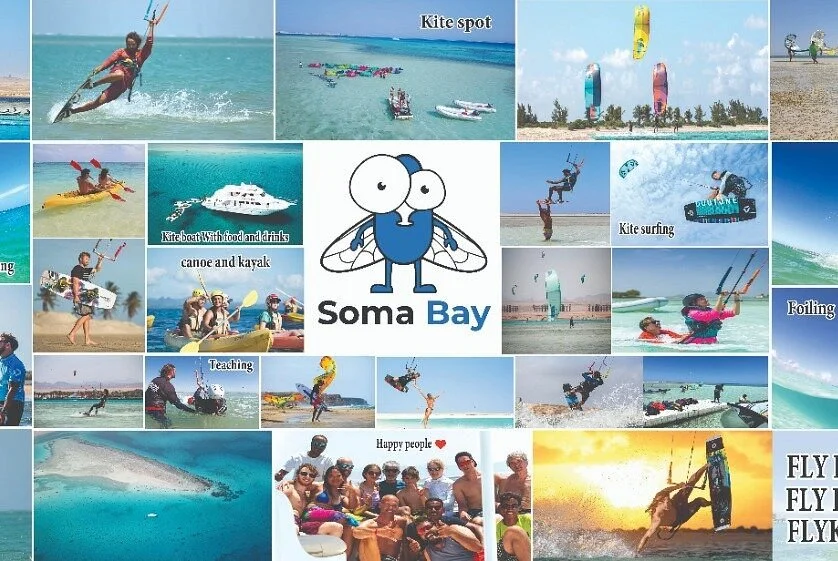 Flykitesurfing Soma Bay