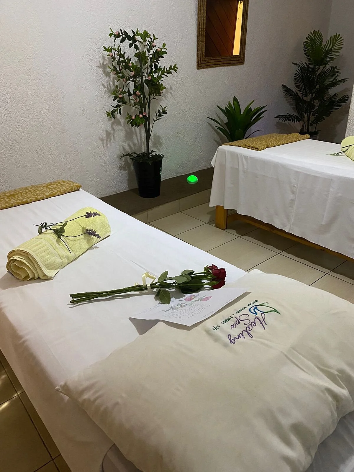 Healing spa