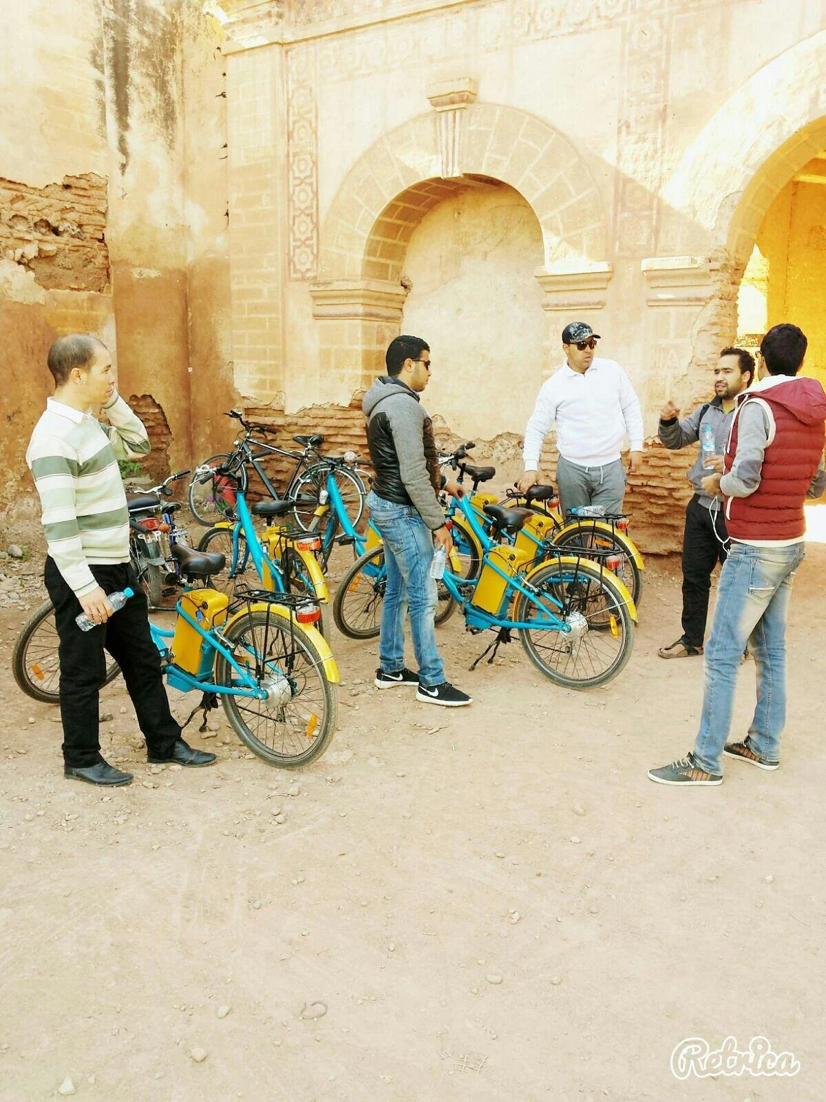 Yellow Bike Marrakech