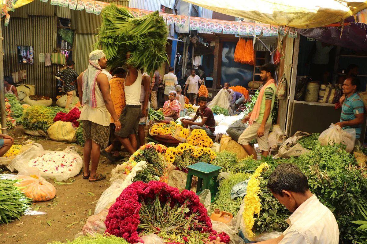 Malik Ghat Flower Market