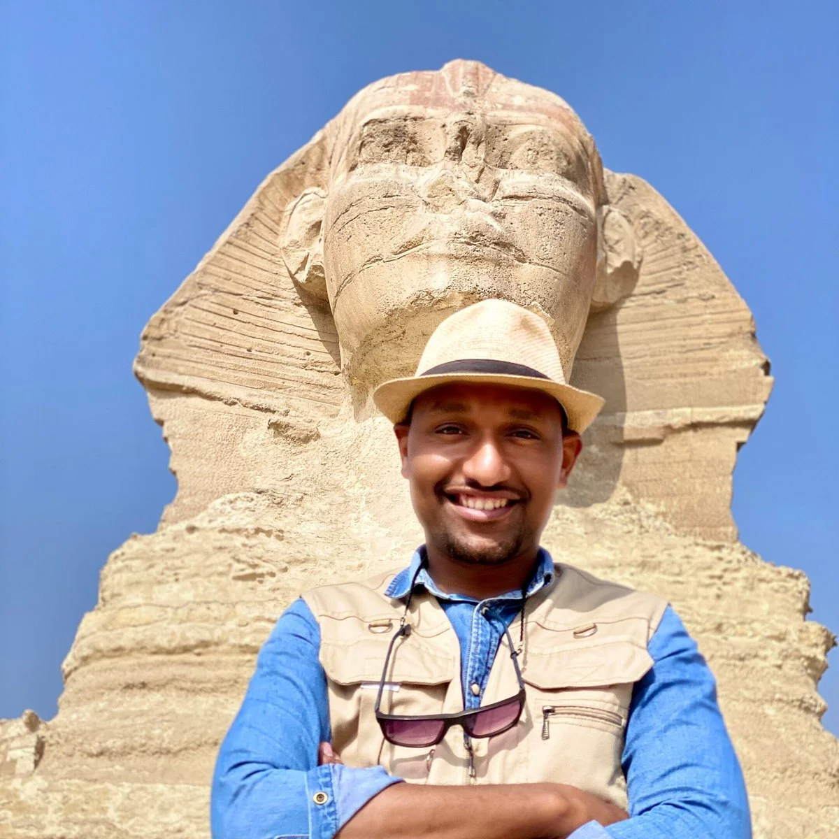 Ibrahim Mowafik  - tour guide-egyptologist