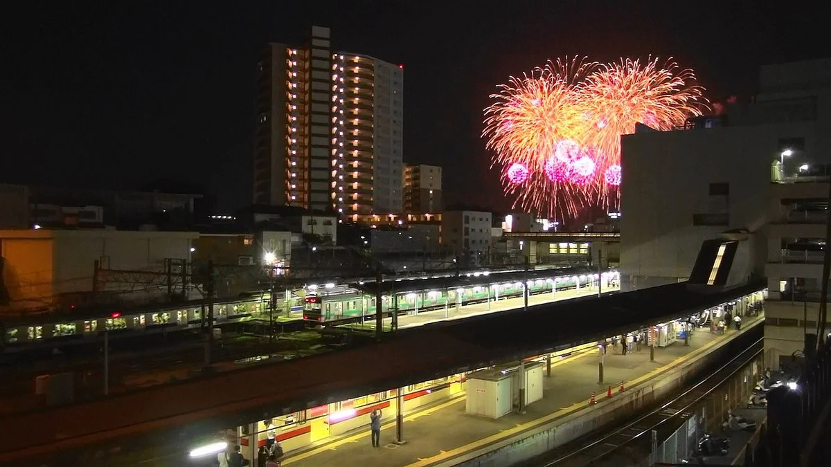 Toride Tone River Fireworks