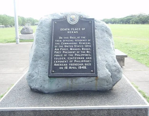 President Manuel Roxas Marker