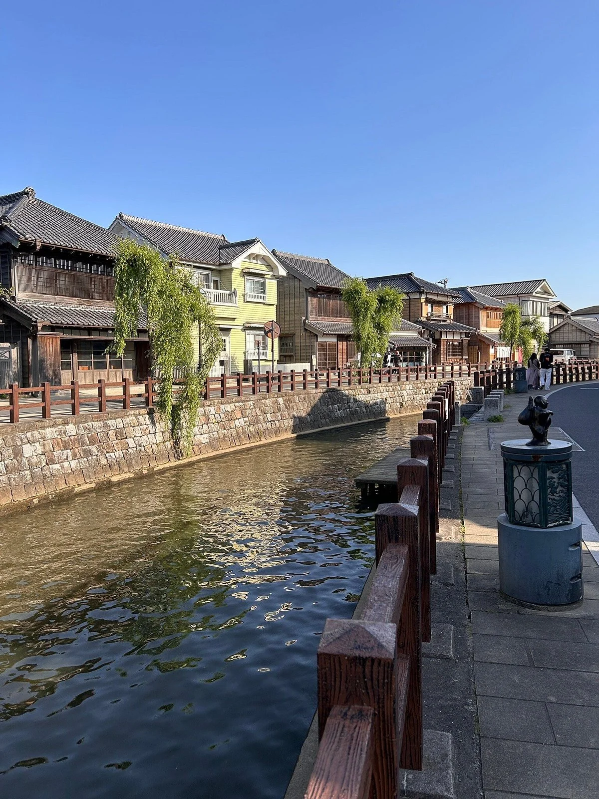 Historic Old Town area in Sawara, Katori